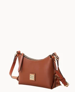 Dooney & Bourke Smooth Leather|Mini Bags<Penrose Crossbody 20 Light Tan