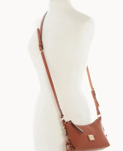 Dooney & Bourke Smooth Leather|Mini Bags<Penrose Crossbody 20 Light Tan