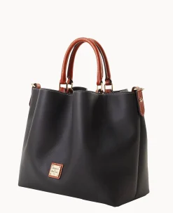 Dooney & Bourke Picnic in the Park|Pebbled Leather<Penrose Large Barlow Black