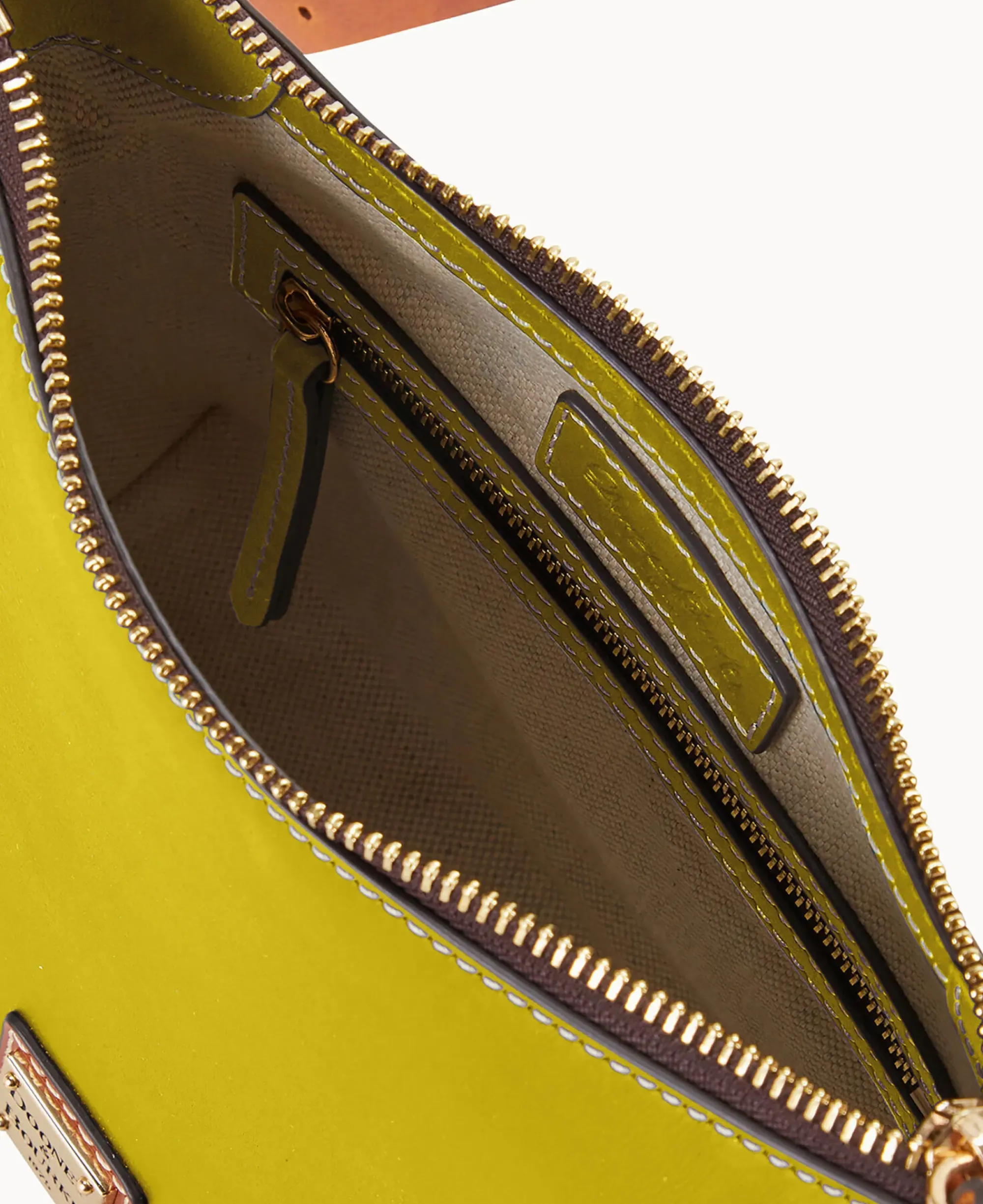 Dooney & Bourke Smooth Leather|Mini Bags<Penrose N S Crossbody 24 Yellow