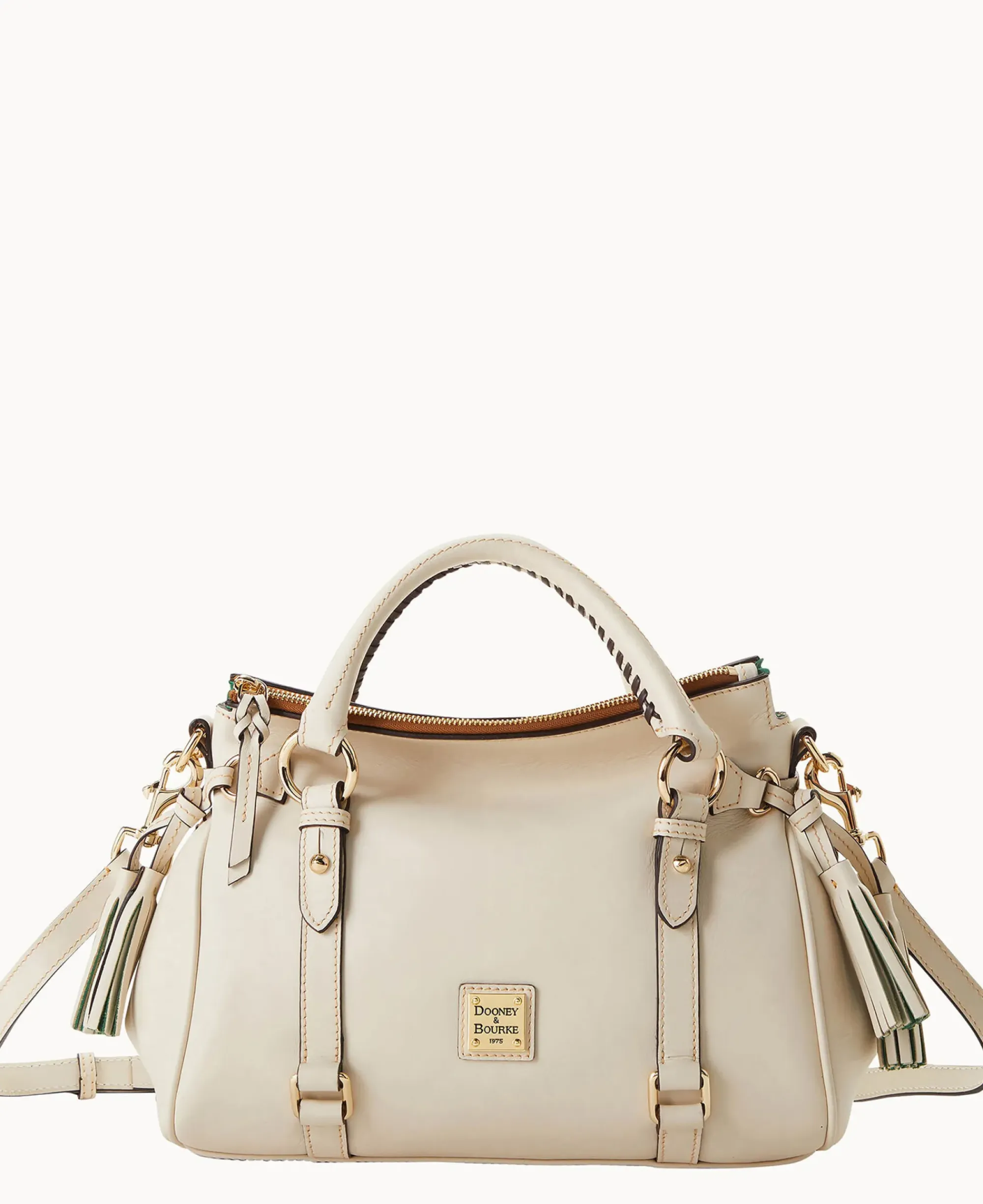 Dooney & Bourke Picnic in the Park|Smooth Leather<Penrose Satchel Cream