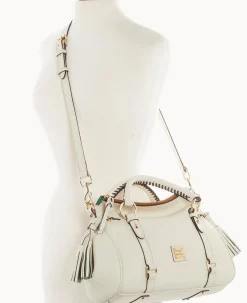 Dooney & Bourke Picnic in the Park|Smooth Leather<Penrose Satchel Cream