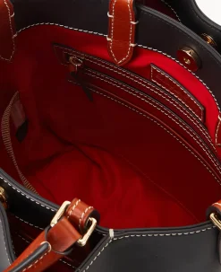 Dooney & Bourke Picnic in the Park|Pebbled Leather<Penrose Small Barlow Black