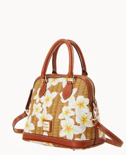 Dooney & Bourke The Plumeria Collection|Spring Style<Plumeria Satchel White