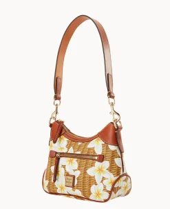 Dooney & Bourke The Plumeria Collection|Spring Style<Plumeria Small Hobo White