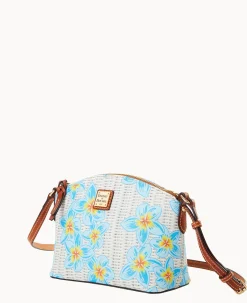 Dooney & Bourke Spring Style|Fresh Florals<Plumeria Suki Crossbody Sky Blue White
