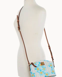 Dooney & Bourke Spring Style|Fresh Florals<Plumeria Suki Crossbody Sky Blue White