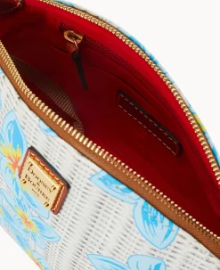 Dooney & Bourke Spring Style|Fresh Florals<Plumeria Suki Crossbody Sky Blue White