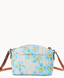 Dooney & Bourke Spring Style|Fresh Florals<Plumeria Suki Crossbody Sky Blue White