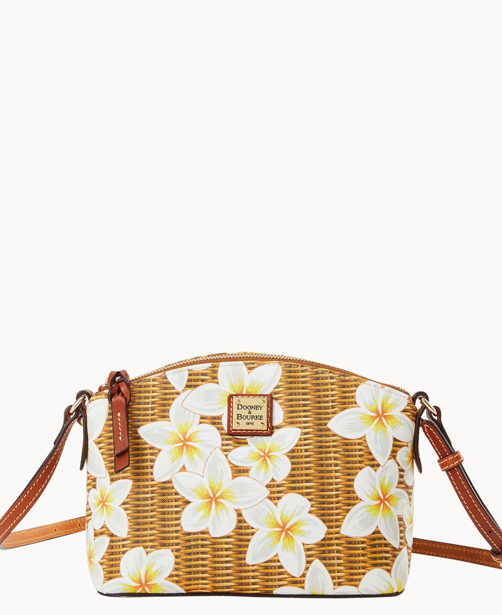 Dooney & Bourke The Plumeria Collection|Spring Style<Plumeria Suki Crossbody White