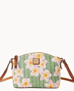 Dooney & Bourke The Plumeria Collection|Spring Style<Plumeria Suki Crossbody Pink Green