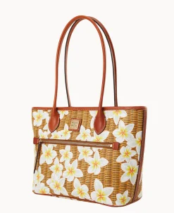 Dooney & Bourke The Plumeria Collection|Spring Style<Plumeria Tote White