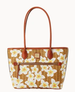 Dooney & Bourke The Plumeria Collection|Spring Style<Plumeria Tote White