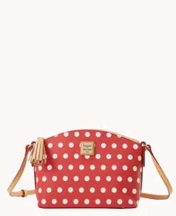 Dooney & Bourke The Polka Dot Collection|Spring Style<Polka Dot Robin Crossbody Red
