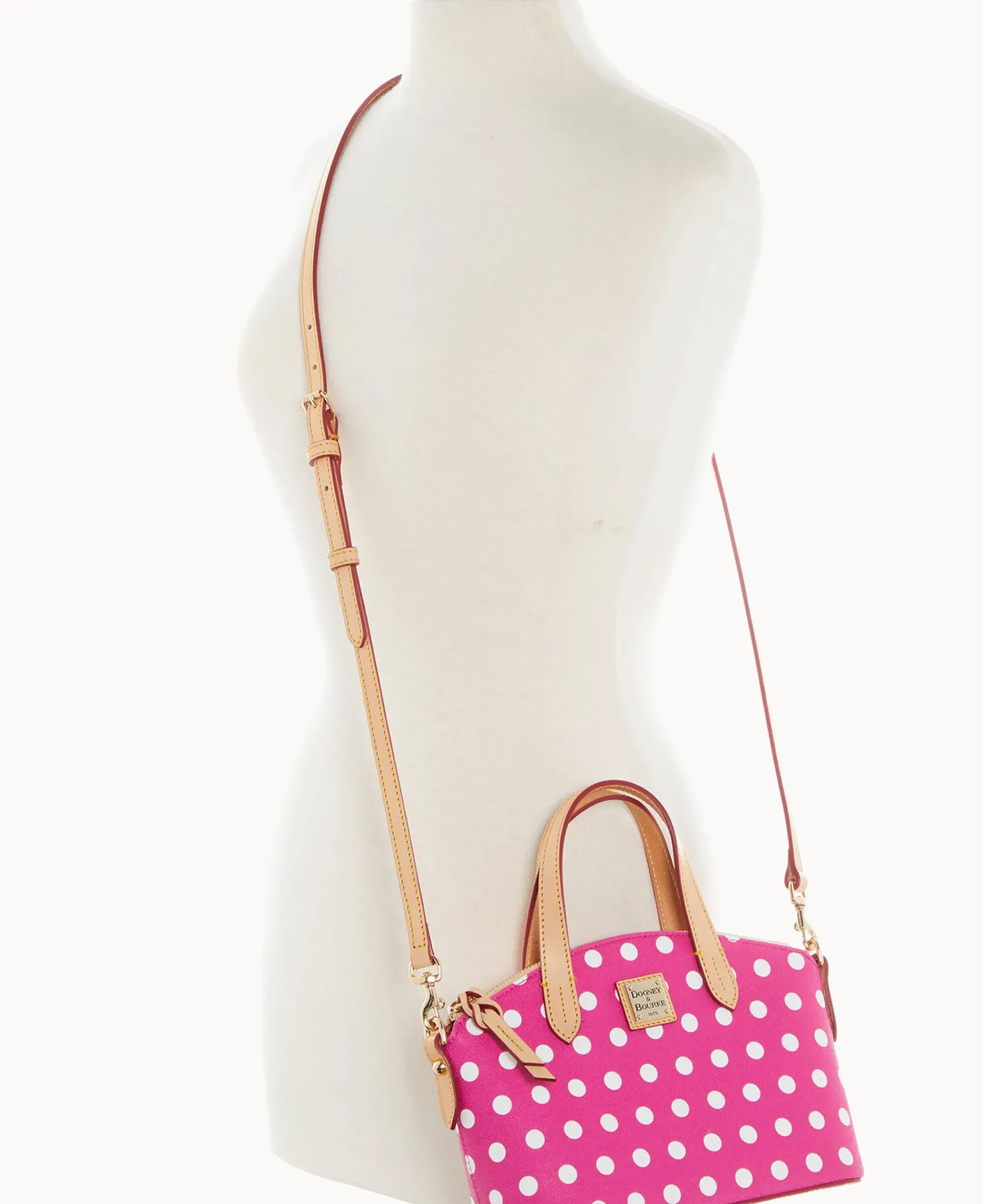Dooney & Bourke The Polka Dot Collection|Spring Style<Polka Dot Ruby Fuchsia