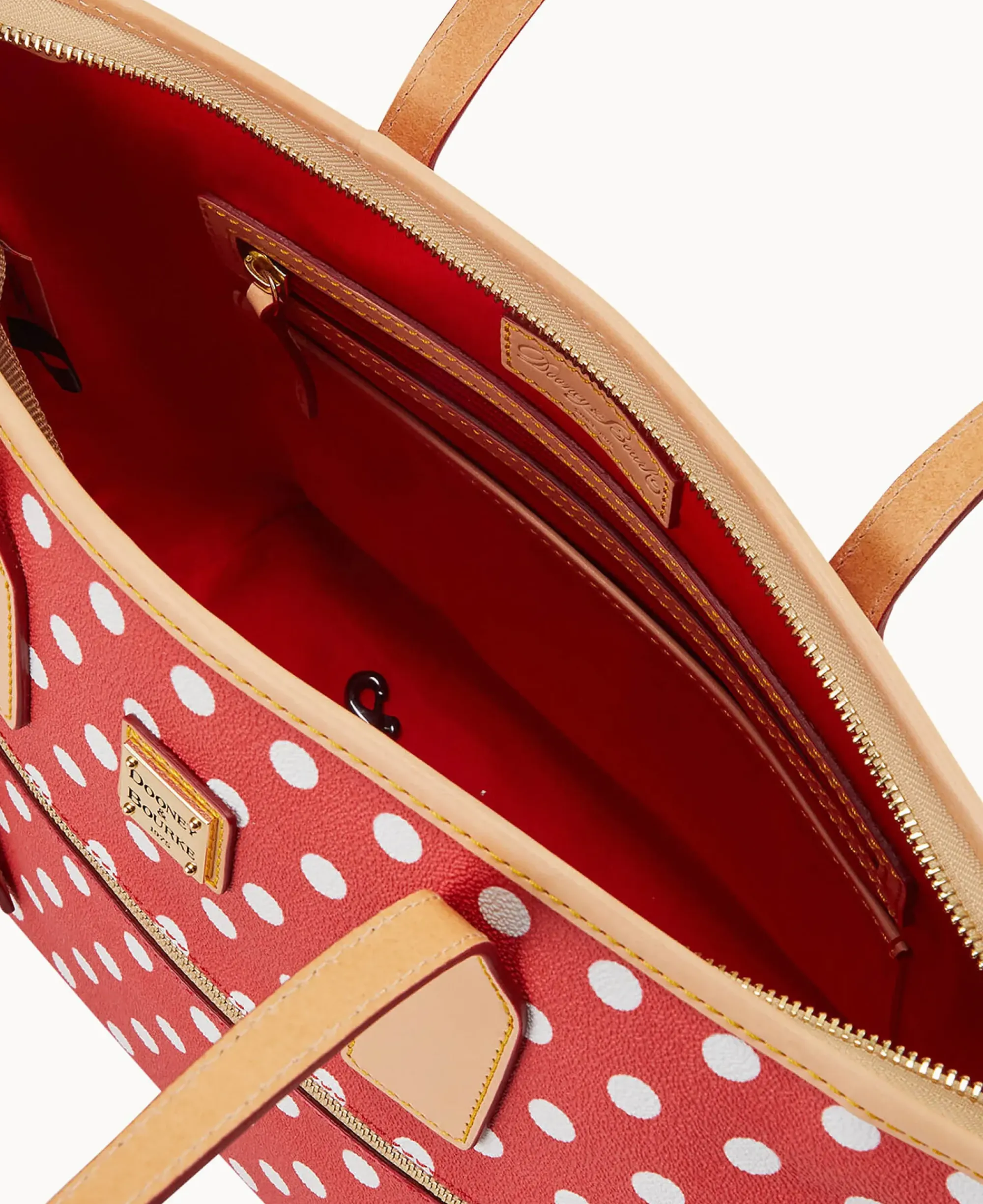 Dooney & Bourke The Polka Dot Collection|Spring Style<Polka Dot Small Tote Red
