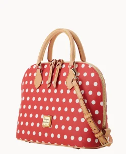 Dooney & Bourke The Polka Dot Collection|Spring Style<Polka Dot Zip Zip Satchel Red