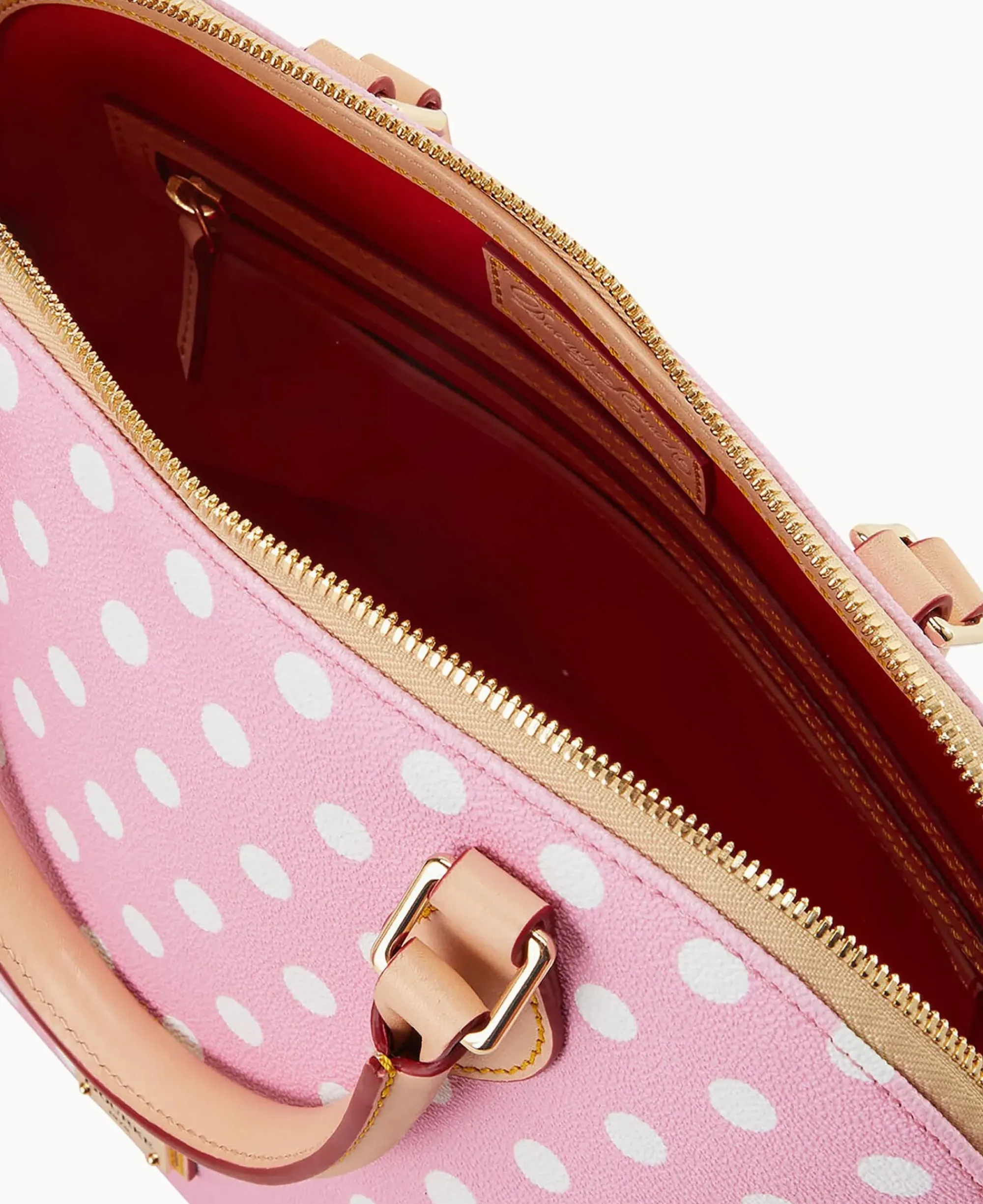 Dooney & Bourke The Polka Dot Collection|Spring Style<Polka Dot Zip Zip Satchel Pink