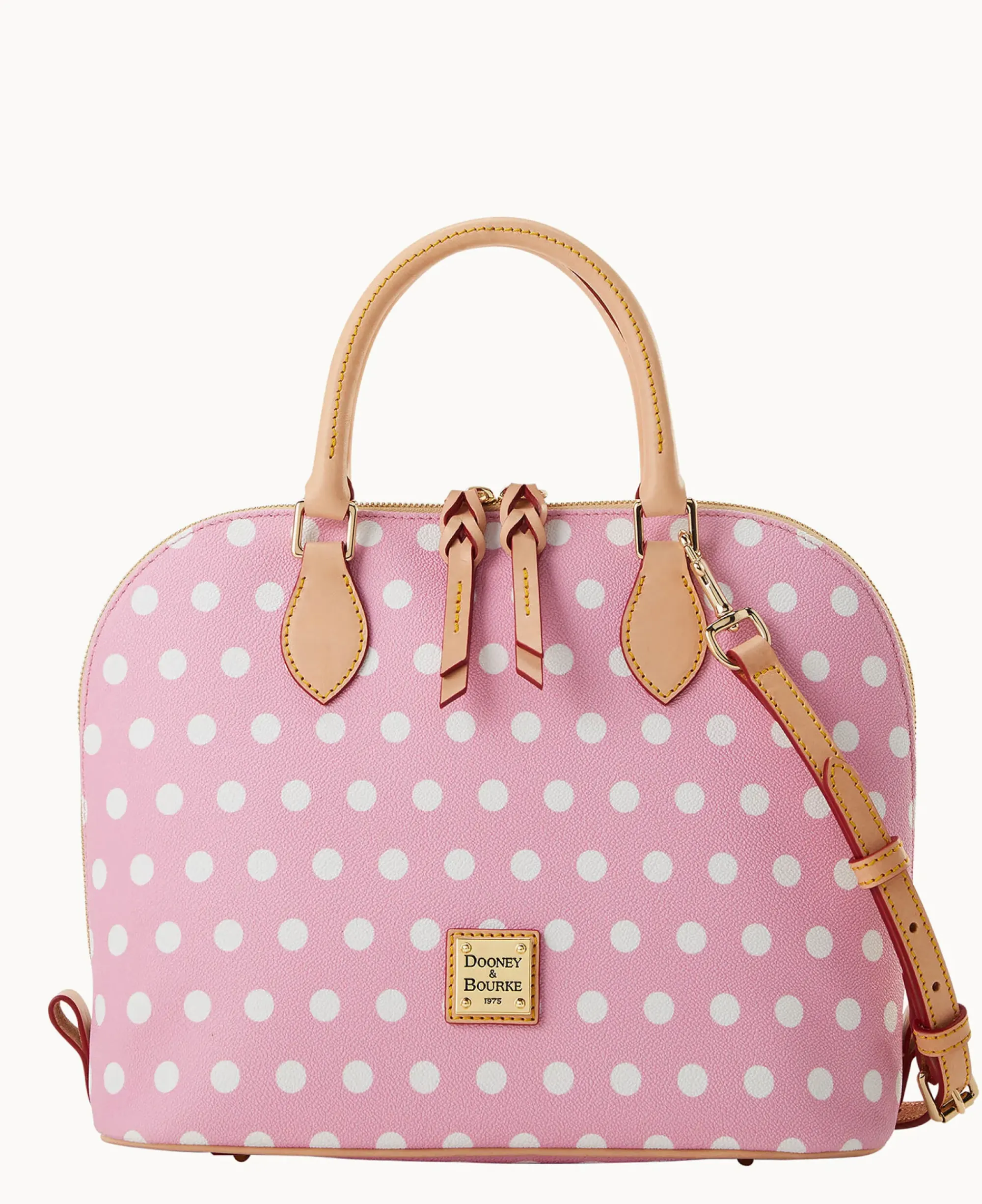 Dooney & Bourke The Polka Dot Collection|Spring Style<Polka Dot Zip Zip Satchel Pink