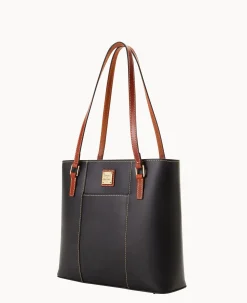 Dooney & Bourke Picnic in the Park|Smooth Leather<Quincey Small Lexington Black