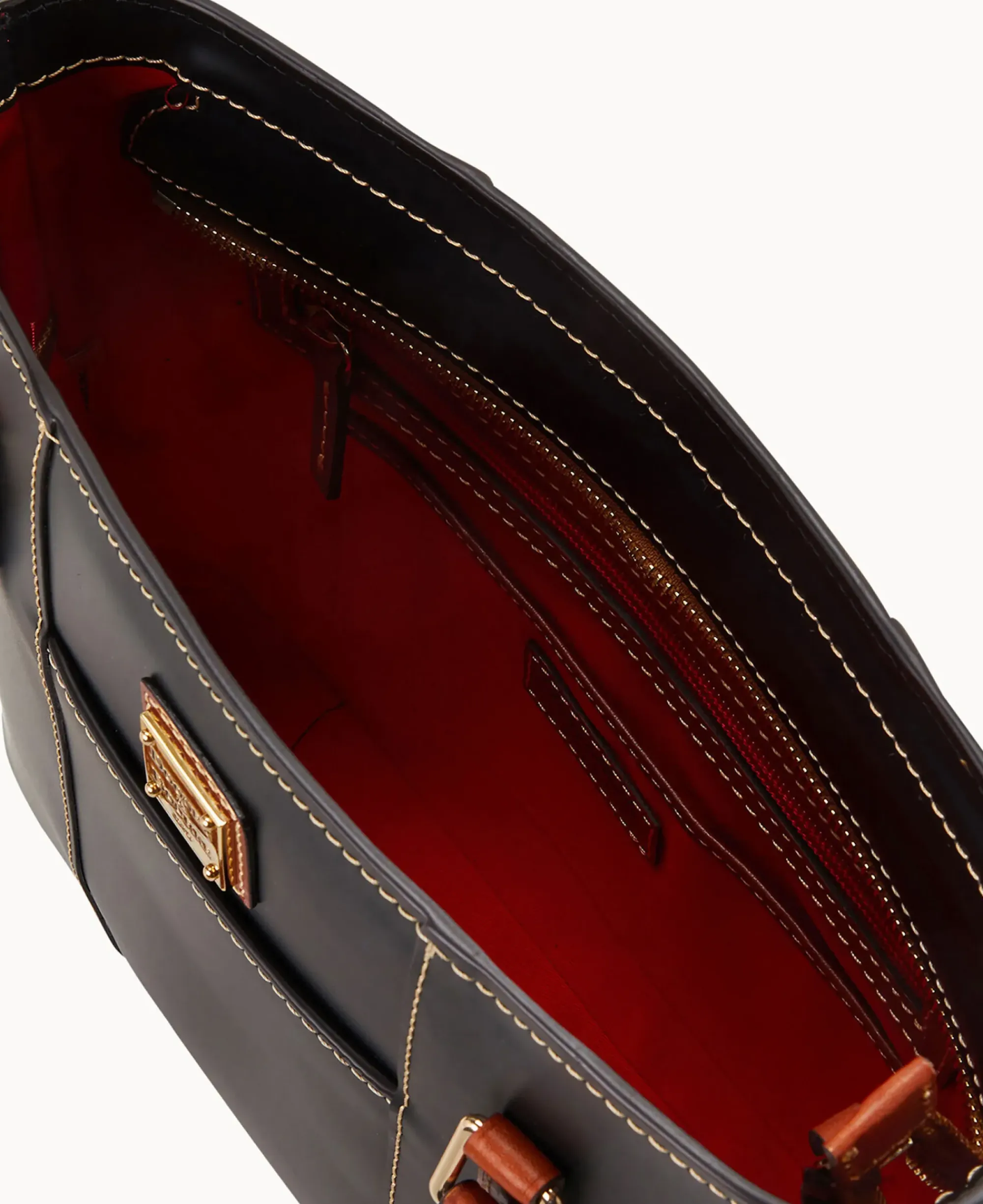Dooney & Bourke Picnic in the Park|Smooth Leather<Quincey Small Lexington Black