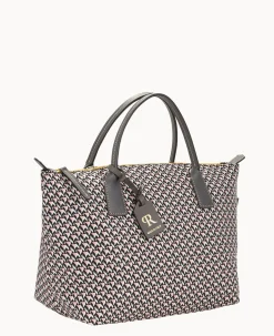 Dooney & Bourke Ready For the Getaway|Printed Fabric<Roberta Pieri Tatami Classic Small Robertina Tote Rose
