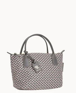 Dooney & Bourke Ready For the Getaway|Printed Fabric<Roberta Pieri Tatami Classic Mini Robertina Tote Rose