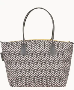 Dooney & Bourke Ready For the Getaway|Printed Fabric<Roberta Pieri Tatami Classic Large Robertina Tote Rose