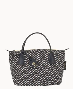 Dooney & Bourke Ready For the Getaway|Printed Fabric<Roberta Pieri Tatami Classic Mini Robertina Tote Midnight Blue