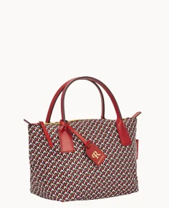 Dooney & Bourke Ready For the Getaway|Printed Fabric<Roberta Pieri Tatami Classic Mini Robertina Tote Ruby