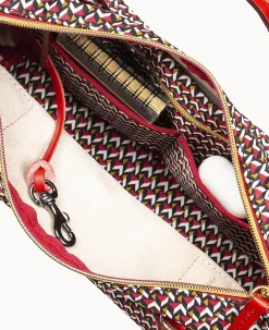 Dooney & Bourke Ready For the Getaway|Printed Fabric<Roberta Pieri Tatami Classic Mini Robertina Tote Ruby
