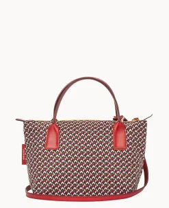Dooney & Bourke Ready For the Getaway|Printed Fabric<Roberta Pieri Tatami Classic Mini Robertina Tote Ruby