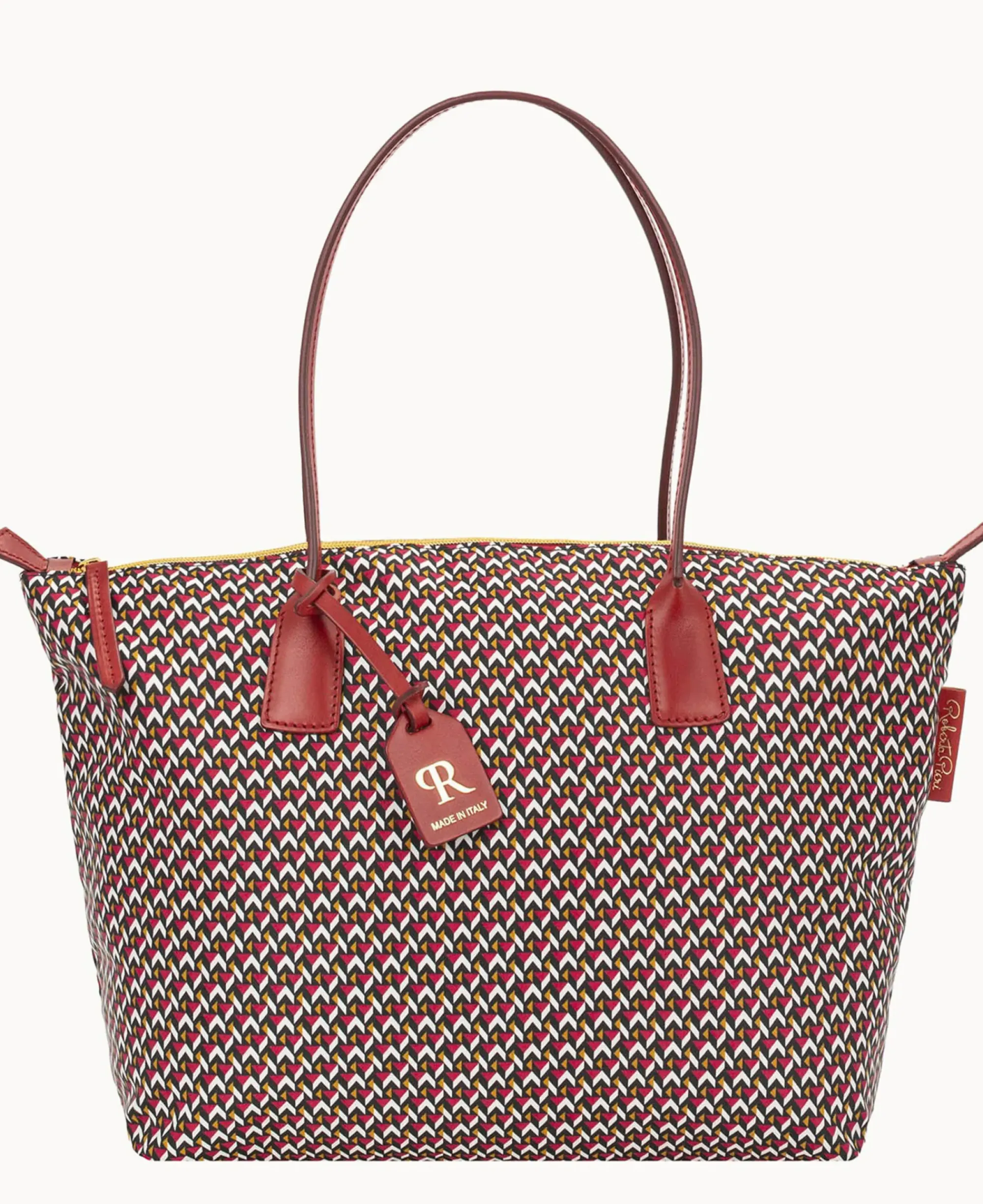 Dooney & Bourke Ready For the Getaway|Printed Fabric<Roberta Pieri Tatami Classic Large Robertina Tote Ruby
