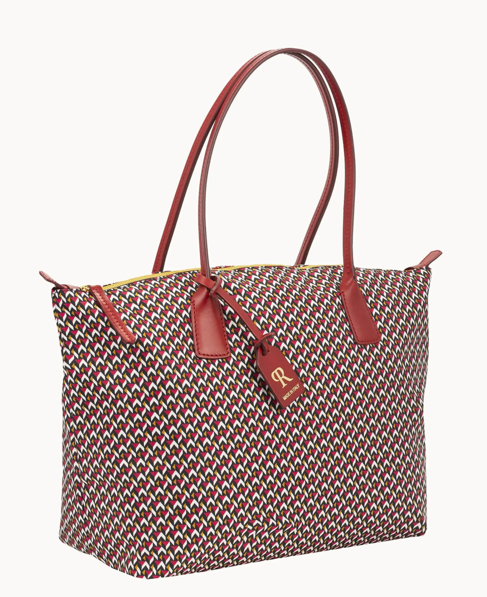 Dooney & Bourke Ready For the Getaway|Printed Fabric<Roberta Pieri Tatami Classic Large Robertina Tote Ruby