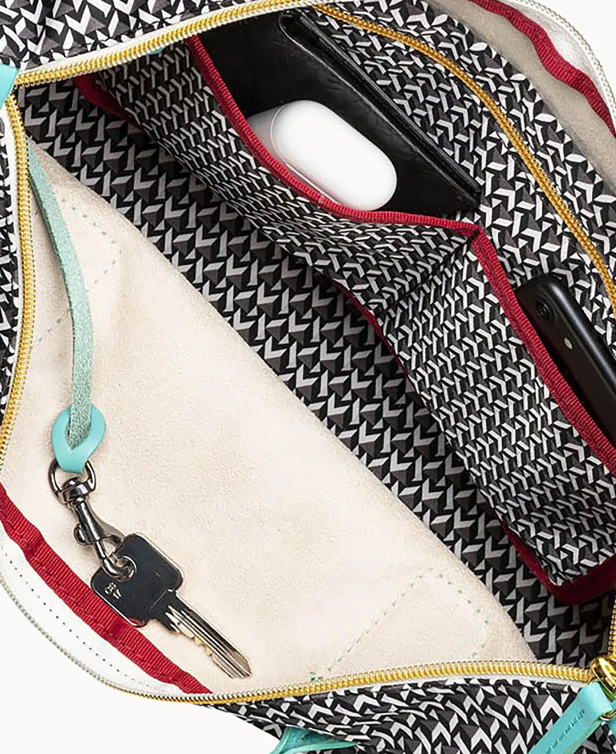 Dooney & Bourke Ready For the Getaway|Printed Fabric<Roberta Pieri Tatami Fun Large Robertina Tote Aqua
