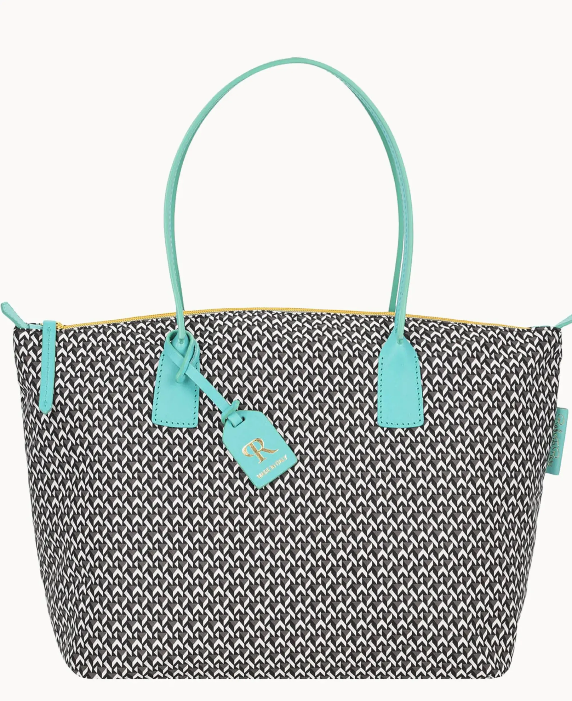 Dooney & Bourke Ready For the Getaway|Printed Fabric<Roberta Pieri Tatami Fun Large Robertina Tote Aqua