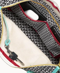 Dooney & Bourke Ready For the Getaway|Printed Fabric<Roberta Pieri Tatami Fun Large Robertina Tote Aqua