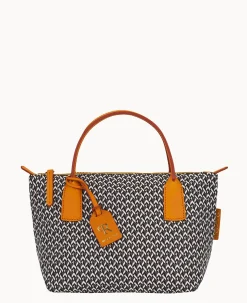 Dooney & Bourke Ready For the Getaway|Printed Fabric<Roberta Pieri Tatami Fun Mini Robertina Tote Pumpkin