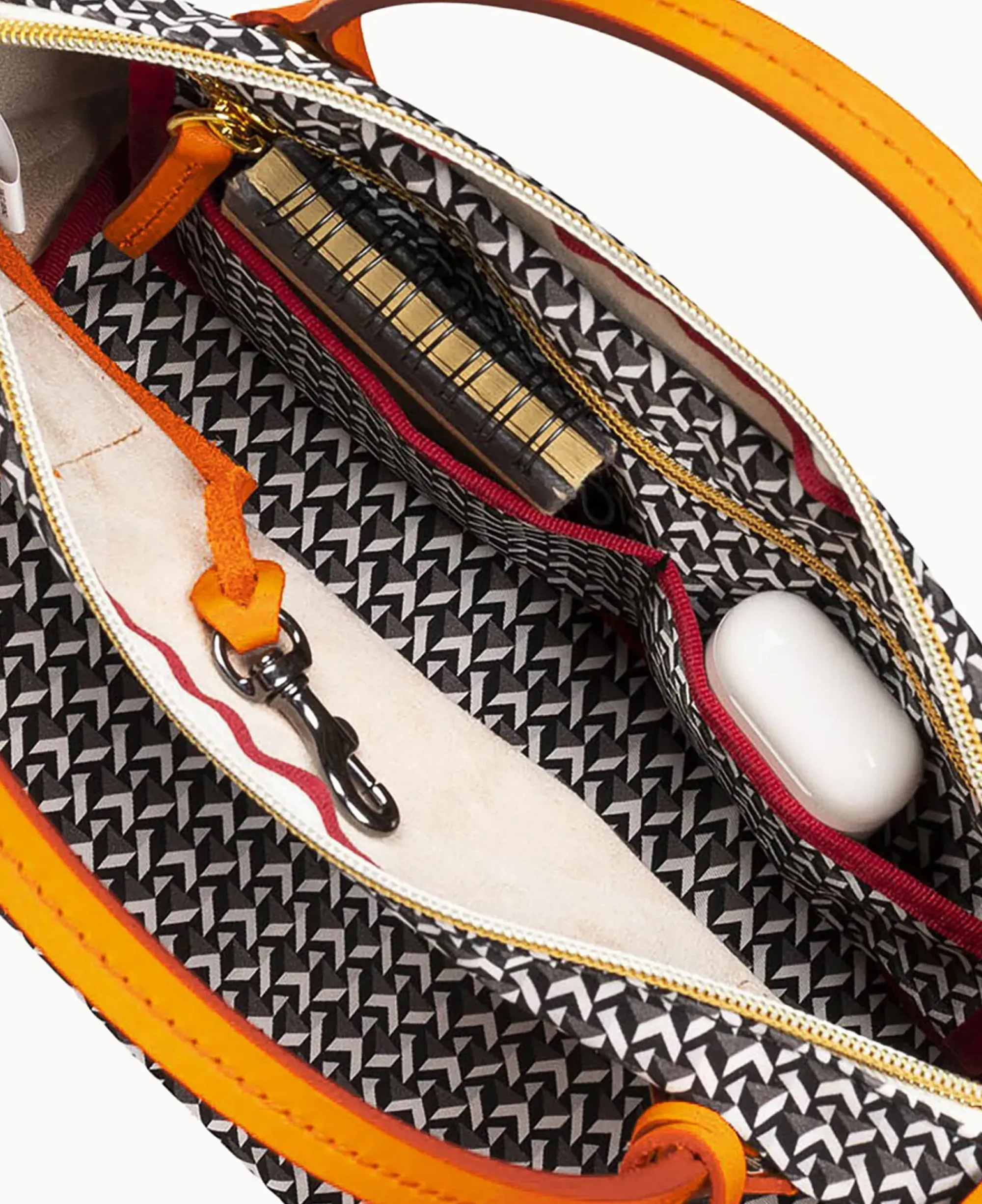 Dooney & Bourke Ready For the Getaway|Printed Fabric<Roberta Pieri Tatami Fun Mini Robertina Tote Pumpkin