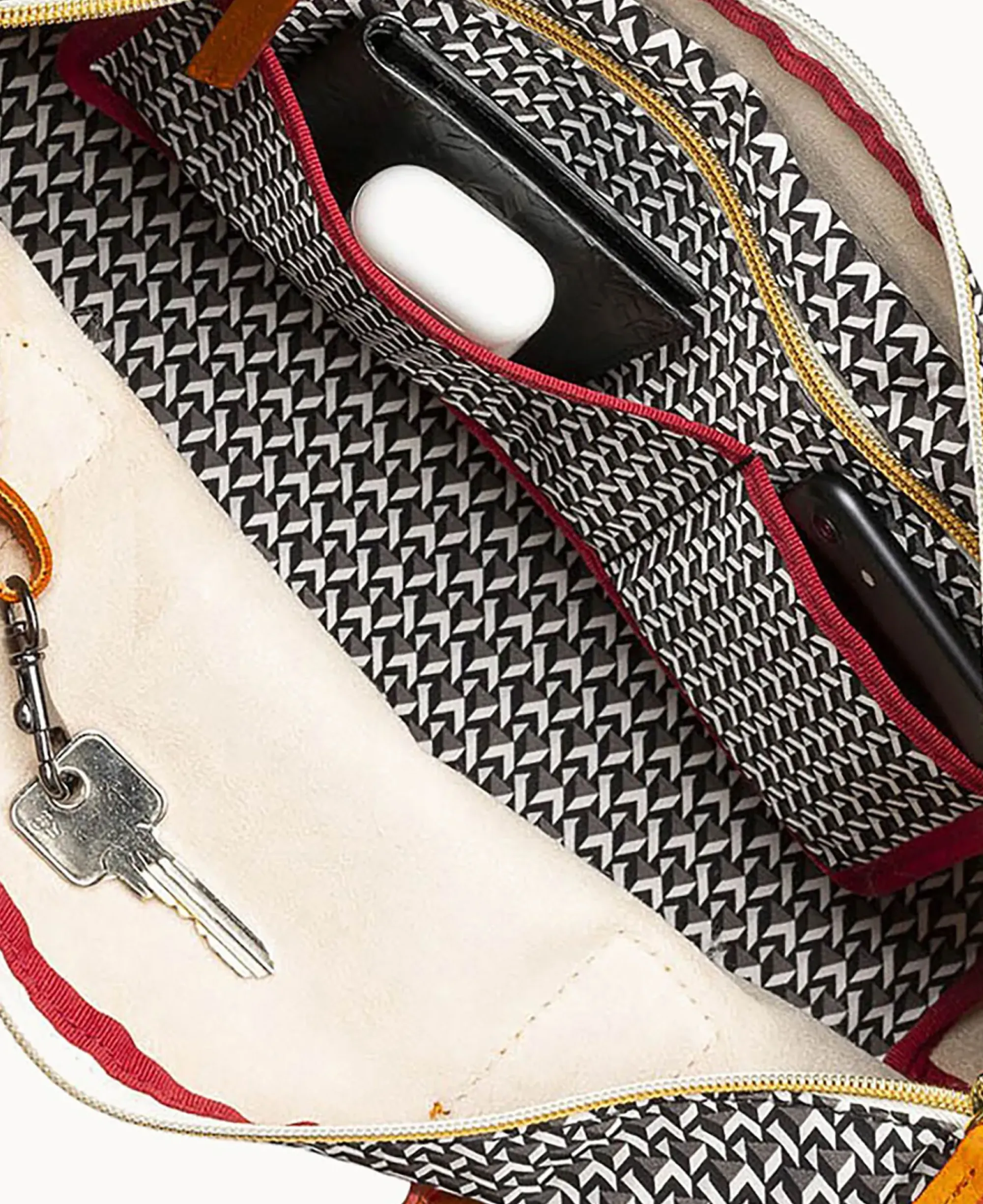 Dooney & Bourke Ready For the Getaway|Printed Fabric<Roberta Pieri Tatami Fun Large Robertina Tote Pumpkin