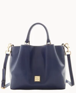 Dooney & Bourke The Saffiano Collection|Textured Leather<Saffiano Barlow Marine