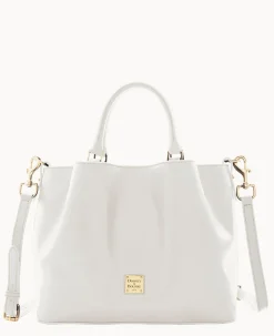 Dooney & Bourke The Saffiano Collection|Textured Leather<Saffiano Barlow Ecru