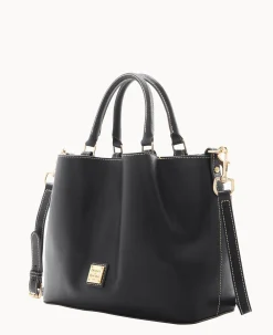 Dooney & Bourke The Saffiano Collection|Textured Leather<Saffiano Barlow Black