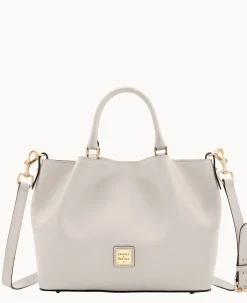 Dooney & Bourke The Saffiano Collection|Ready For the Getaway<Saffiano Brenna Ecru
