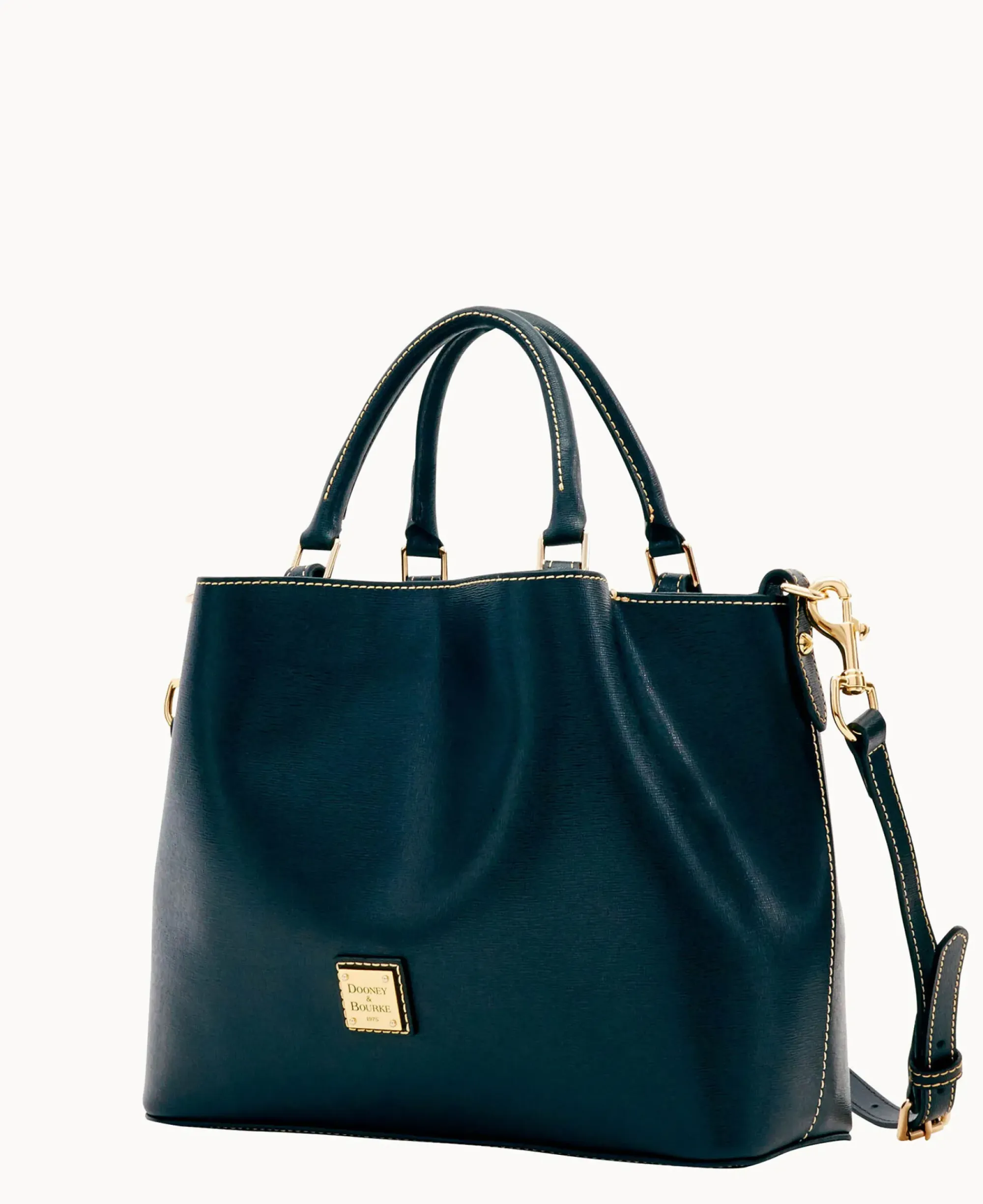 Dooney & Bourke The Saffiano Collection|Ready For the Getaway<Saffiano Brenna Black