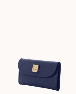 Dooney & Bourke The Saffiano Collection|Grab and Go<Saffiano Continental Clutch Marine