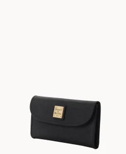 Dooney & Bourke The Saffiano Collection|Grab and Go<Saffiano Continental Clutch Black