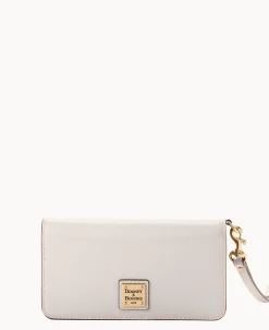 Dooney & Bourke The Saffiano Collection|Grab and Go<Saffiano Fey Phone Wristlet Ecru
