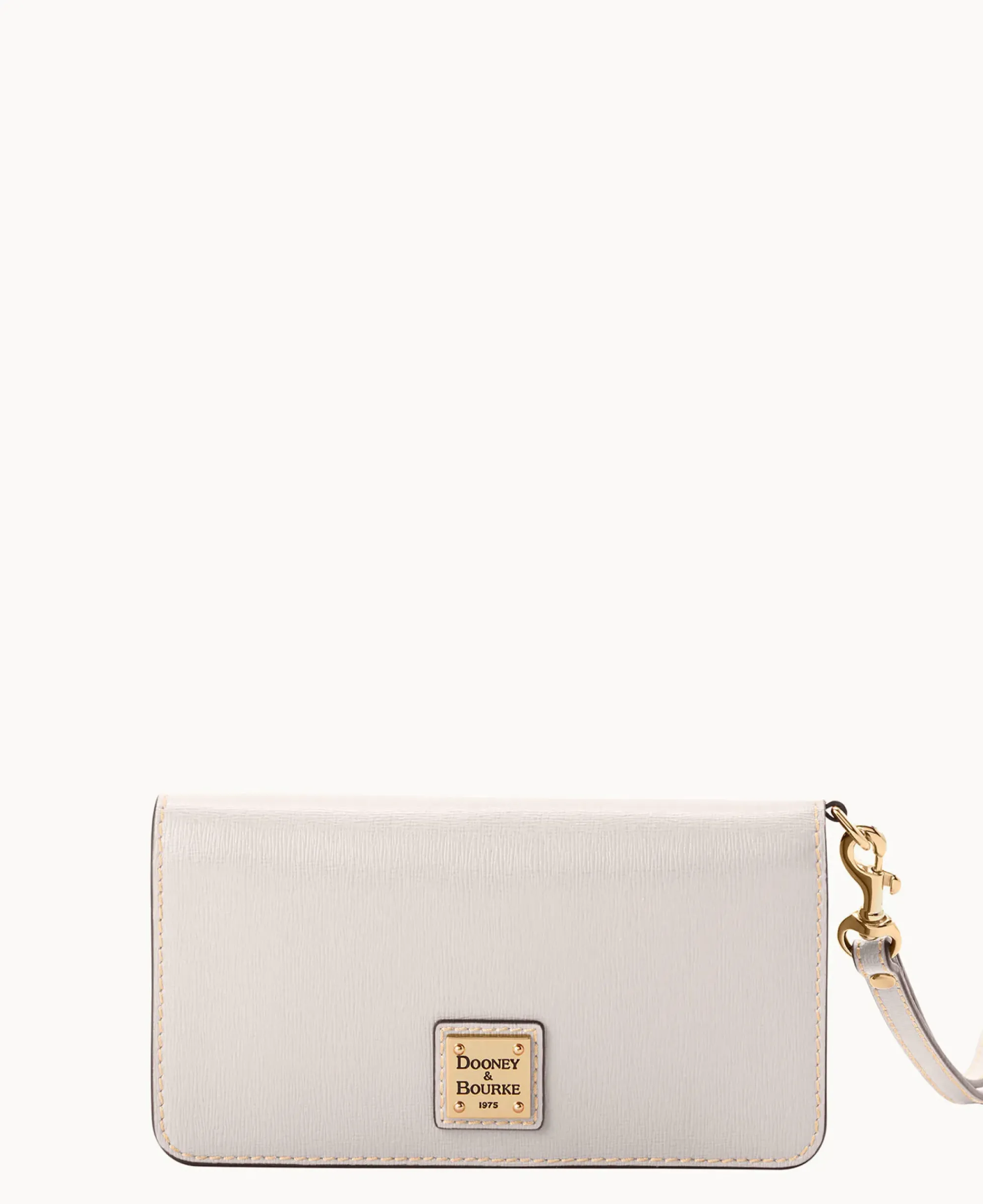 Dooney & Bourke The Saffiano Collection|Grab and Go<Saffiano Fey Phone Wristlet Ecru