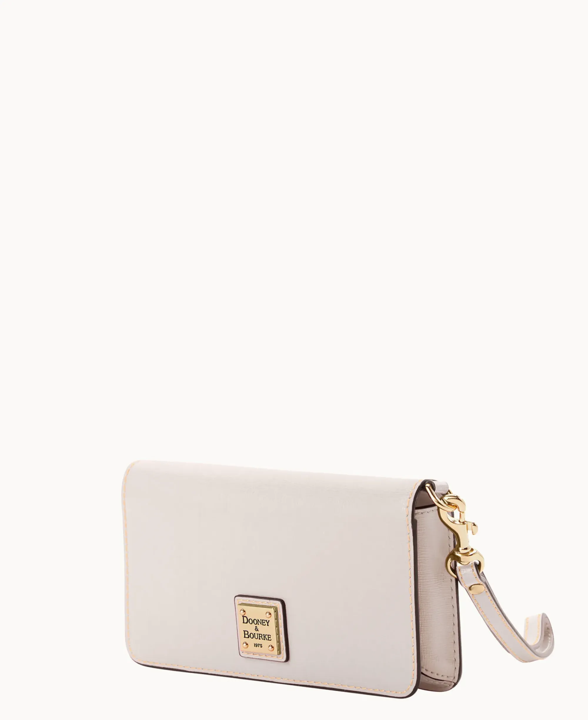 Dooney & Bourke The Saffiano Collection|Grab and Go<Saffiano Fey Phone Wristlet Ecru